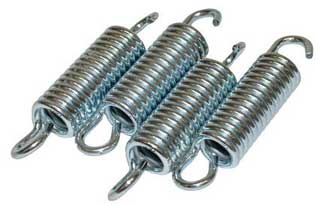 6 Trampolin Federn + Federwerkzeug - Ersatzfedern Mit T-Haken Für Trampolin Reparatur